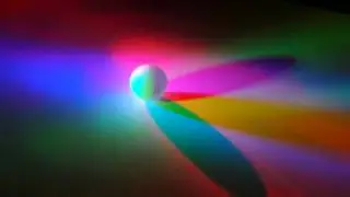 Primary Colors - Mixing of Light - Close-up
