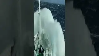 Ship In Storm (Pacific Ocean)