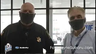 Subaru to the Rescue : Masks for the Fort Wayne Police Department.