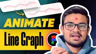 🤯 Animate Line Graph in Figma | Figma Prototype | Animate in Figma