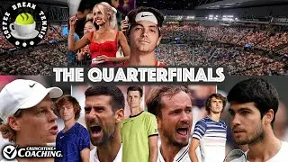 AO 24 - Quarterfinals SET | Coffee Break Tennis