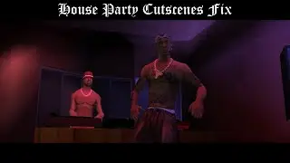 GTA SA House Party Cutscenes Fix Mod