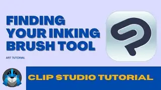 Clip studio Beginner Tutorial: Using the Ink Brush in Clip Studio Paint