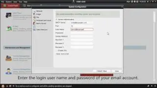 How to setup email notifications on ivms 4200