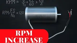 How to increase DC motor speed?