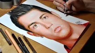 Drawing Cristiano Ronaldo