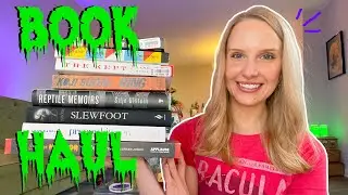 GIANT BOOK HAUL | Horror, Thrillers, New Releases! 📚
