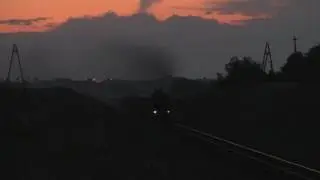 2ТЭ10УТ-0072 by night [Уз]