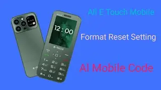 All e techi mobiles restore format setting