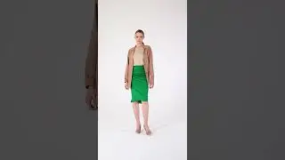 Кардиган с поясом LO бежевый Артикул: 0524200207