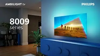 Philips Ambilight LED TV | 8009 Series | Integrated LED lights react to what you watch