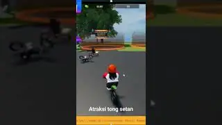 Tutorial roblox atraksi motor trail ngepot tong setan #roblox #robloxedit #robloxshorts #gameplay