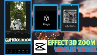 Tutorial Cara Edit Foto Bergerak Di Capcut Efek 3D || Viral TikTok