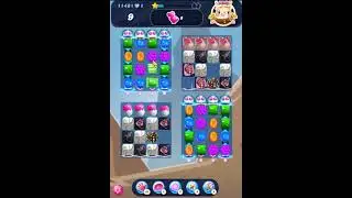 Candy Crush Saga Level 1148 - 3 Stars,  11 Moves Completed