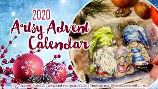 Artsy Advent Calendar 2020: Whimsical Gnome Family
