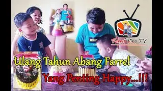 Ulang tahun Abang Farrel | Farrel Atharizz Iskandar | Alvino Atharizz Iskandar  | 5 agustus 2021