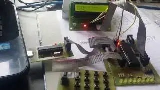 ATMEGA32 KEYPAD TO LCD  INTERFACING
