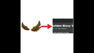 How To Get The Bloxy Wings In Roblox (2019)