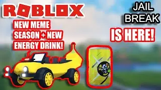 New Meme Season + New Energy Drink Is Here! | Roblox Jailbreak Live Stream