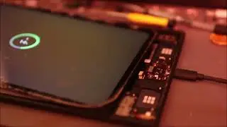 Samsung A7 10.1 SM T500 not charging port replace battery replacement-shows lightning bolt