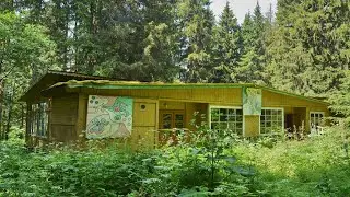 Abandoned Gagarinets camp in Moscow region