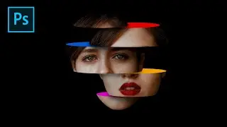Face Slice Effect | Photoshop Tutorial For Beginners