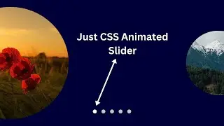 Create a Stunning  CSS Animated Slider Using HTML and CSS | Free Source Code