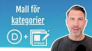7.2 Skapa en mall för kategorier i Divi Theme Builder