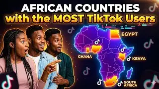 African Countries With The Most TikTok Users in 2024💜🤳🏾✨ #2024 #tiktok #southafrica #naija #kenya