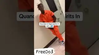 Video of quando rondo shooting a jail music video🎥🔥💙