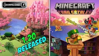 Minecraft 1.20 Official Update Download || How To Download Minecraft 1.120 Update || MCPE Gamer