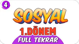 4. Sınıf Sosyal Bilgiler 1. Dönem Full Tekrar ♻ 