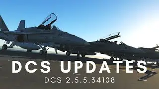 DCS 2.5.5: Tomcat Additions (including campaign), Hornet Targeting Pod, Harrier Slave Bug Fix