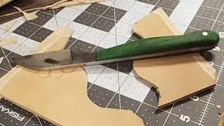 GPW 97 - DIY Leatherworking Knife (from a file)