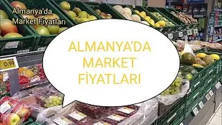 Almanya'da Market Fiyatları #almanya