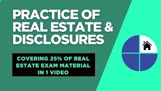 California Real Estate Exam 2026 – Practice of Real Estate & Disclosures (FULL REVIEW | Parts 1–3)