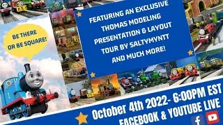 Thomas Tuesday This October 4th 6PM EDT With A Layout Tour By @saltymyntt