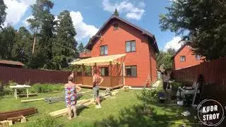 Как построить веранду за 5 дней
