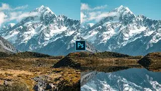 How to Create Reflection - Short Photoshop Tutorial