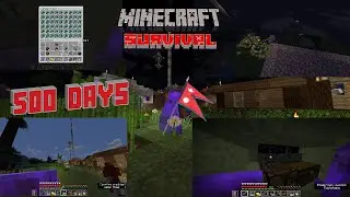 MINECRAFT SURVIVAL 500 DAYS || 25 SUBSCRIBER SPECIAL