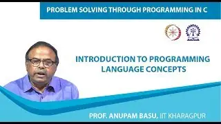 Introduction to Programming Language Concepts