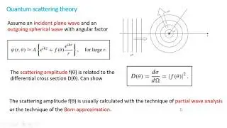 PHYS 390 Class 23: Scattering and partial waves
