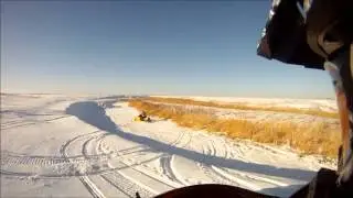 playing around on the skidoo's 2012