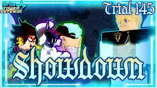[ BLACK CLOVER RAID ] Showdown 1 / Trial 145 Solo Guide | All Star Tower Defense