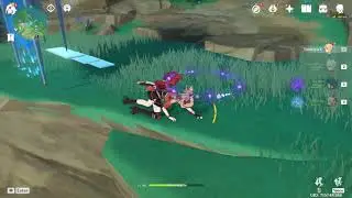 Crawling in Genshin impact be like