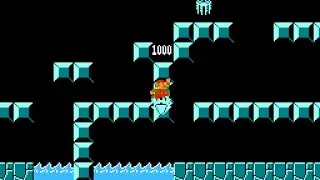 A Rare Wall Clip in -3 (SMB glitch)
