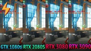 RTX3090 vs RTX3080 vs RTX2080S vs GTX1080Ti (ALL 4K + MAX PL) - Control, Horizon, Mafia, Metro etc