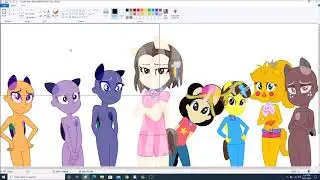 Speedpaint Crystal Team Sibuna REDUX (MLP AU) (MLP EG Base)