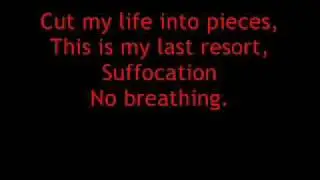 Papa Roach Last Resort Lyrics