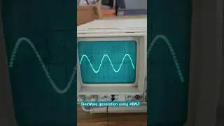 Sinewave Generation using ARM7 #education